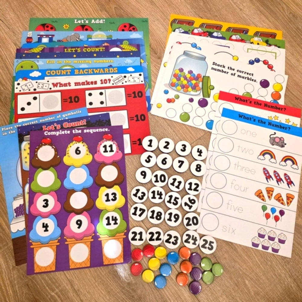 Educational Counting and Number Learning Toy Set